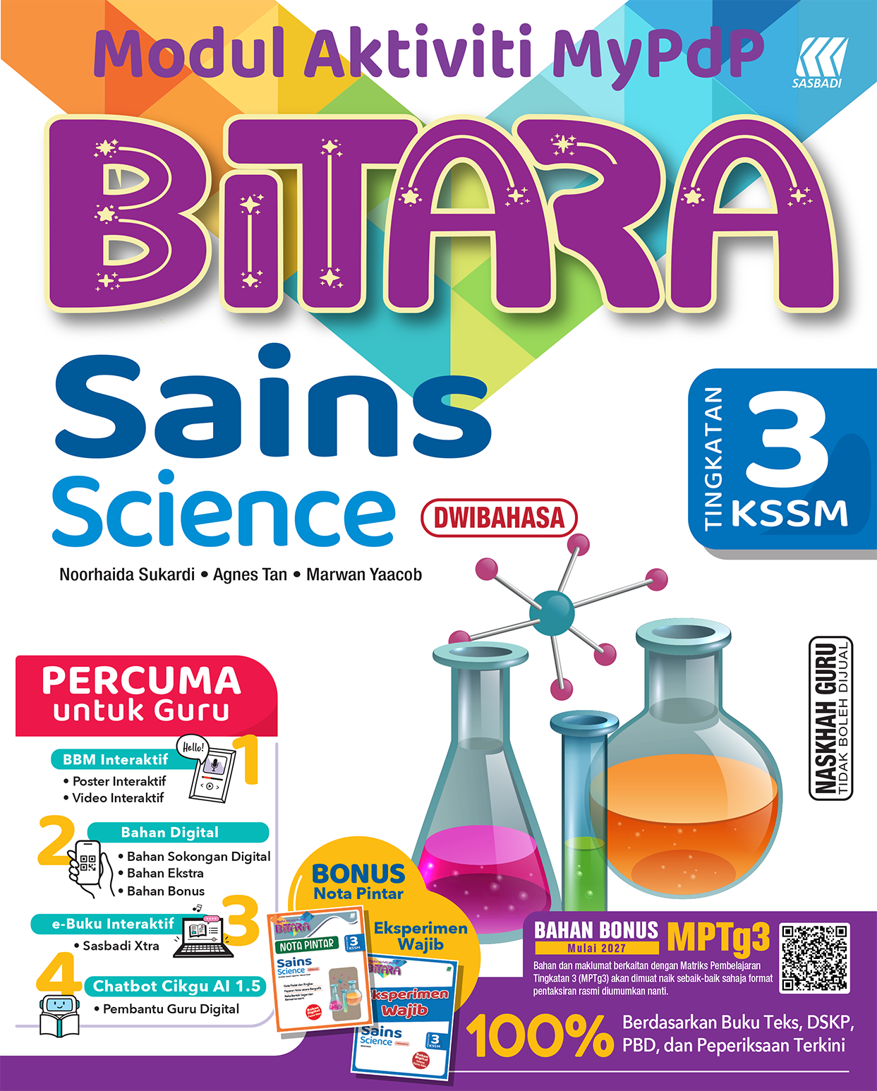 MyPdp Bitara Sains Ting. 3 Cover